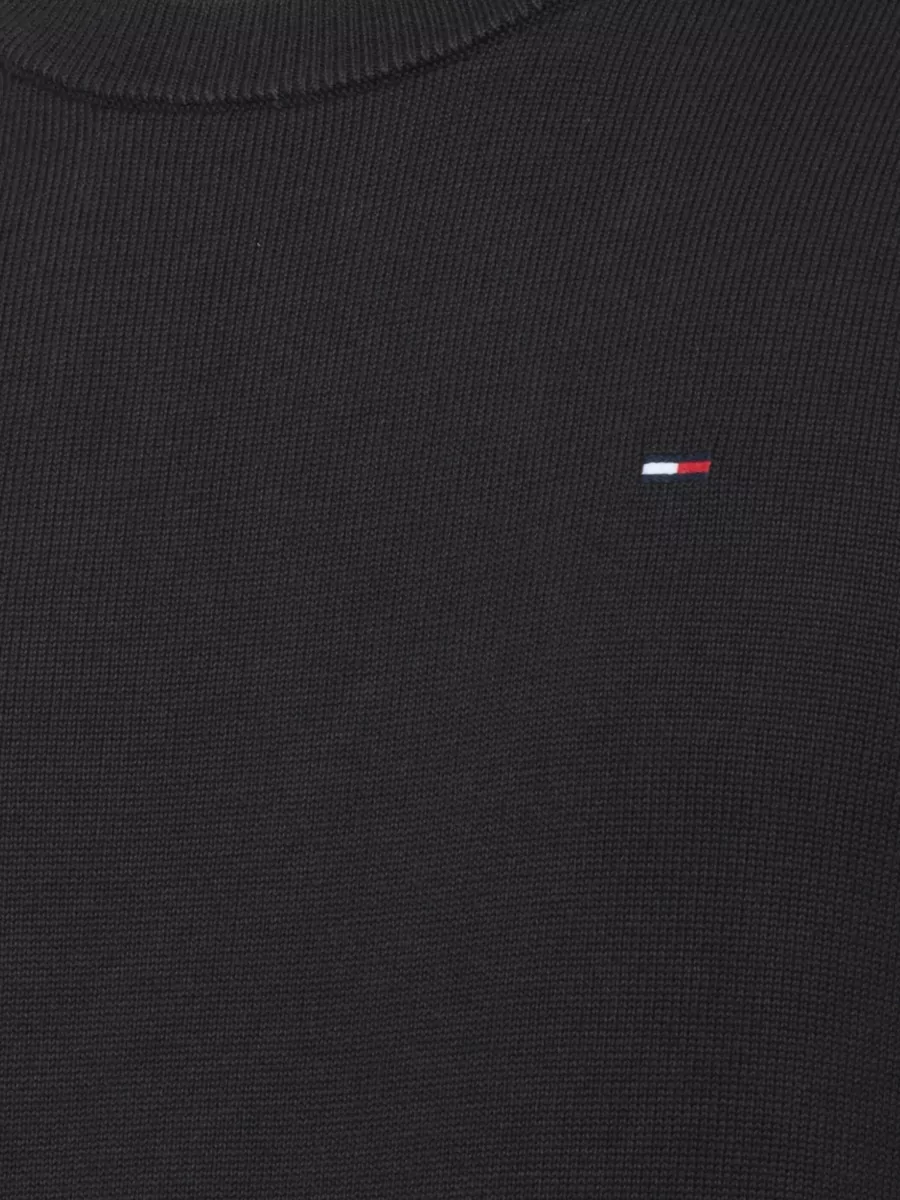 Tommy Hilfiger Cotton Crewneck Long-Sleeve Sweater