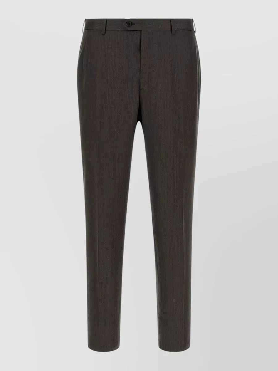 Brioni Wool Double Breasted Coat