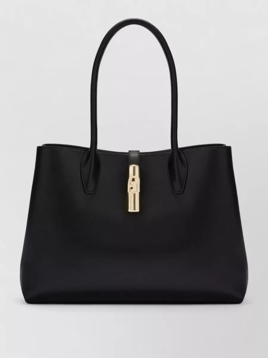 Furla Silk Nylon Tote Bag