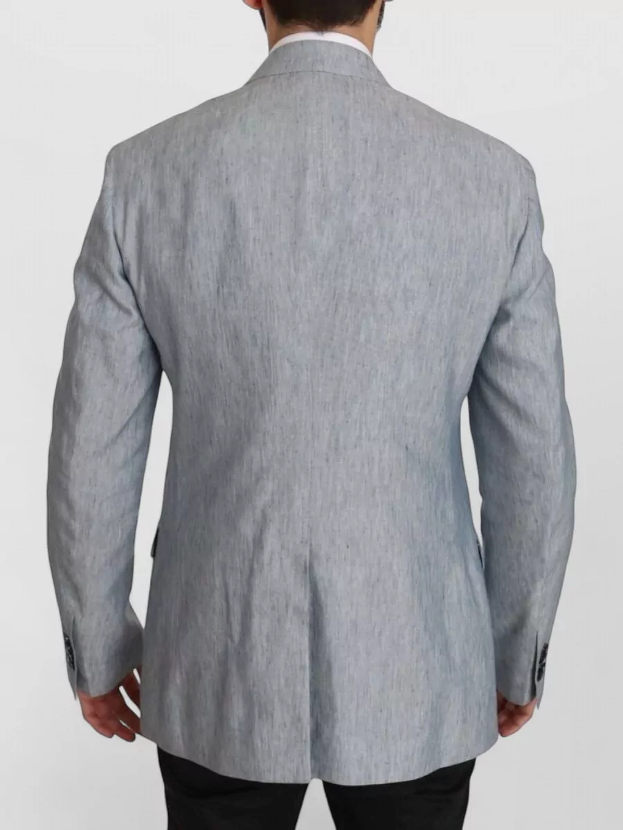 Dolce&Gabbana Silk Double-Breasted Blazer