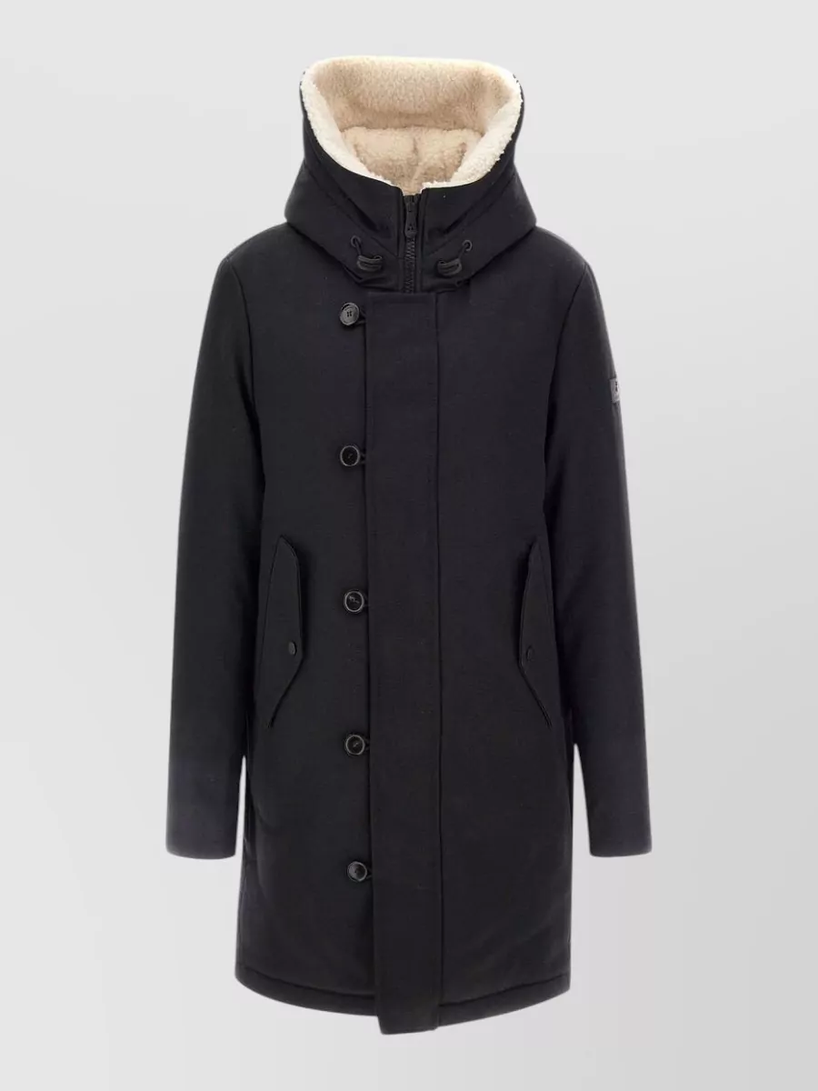 Peuterey Wool hooded jacket