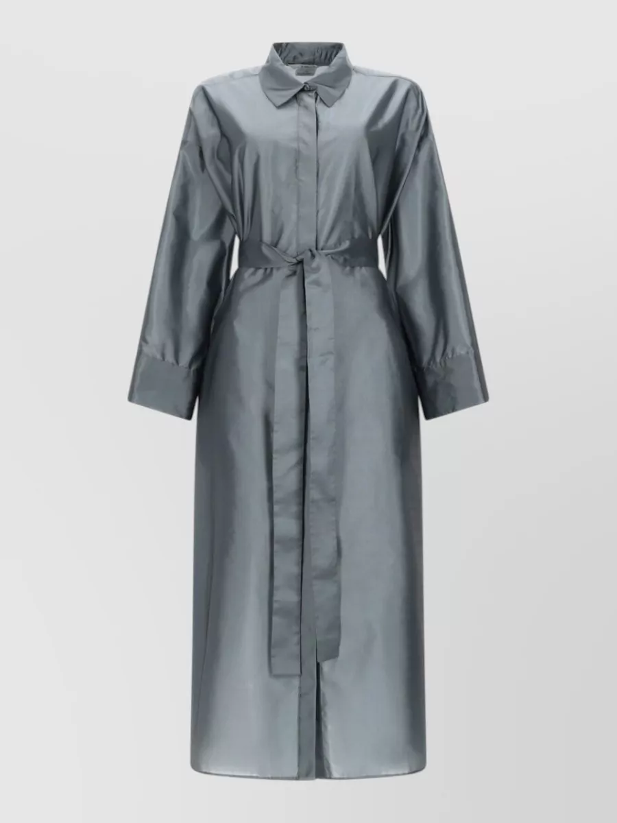S Max Mara Silk trench coat