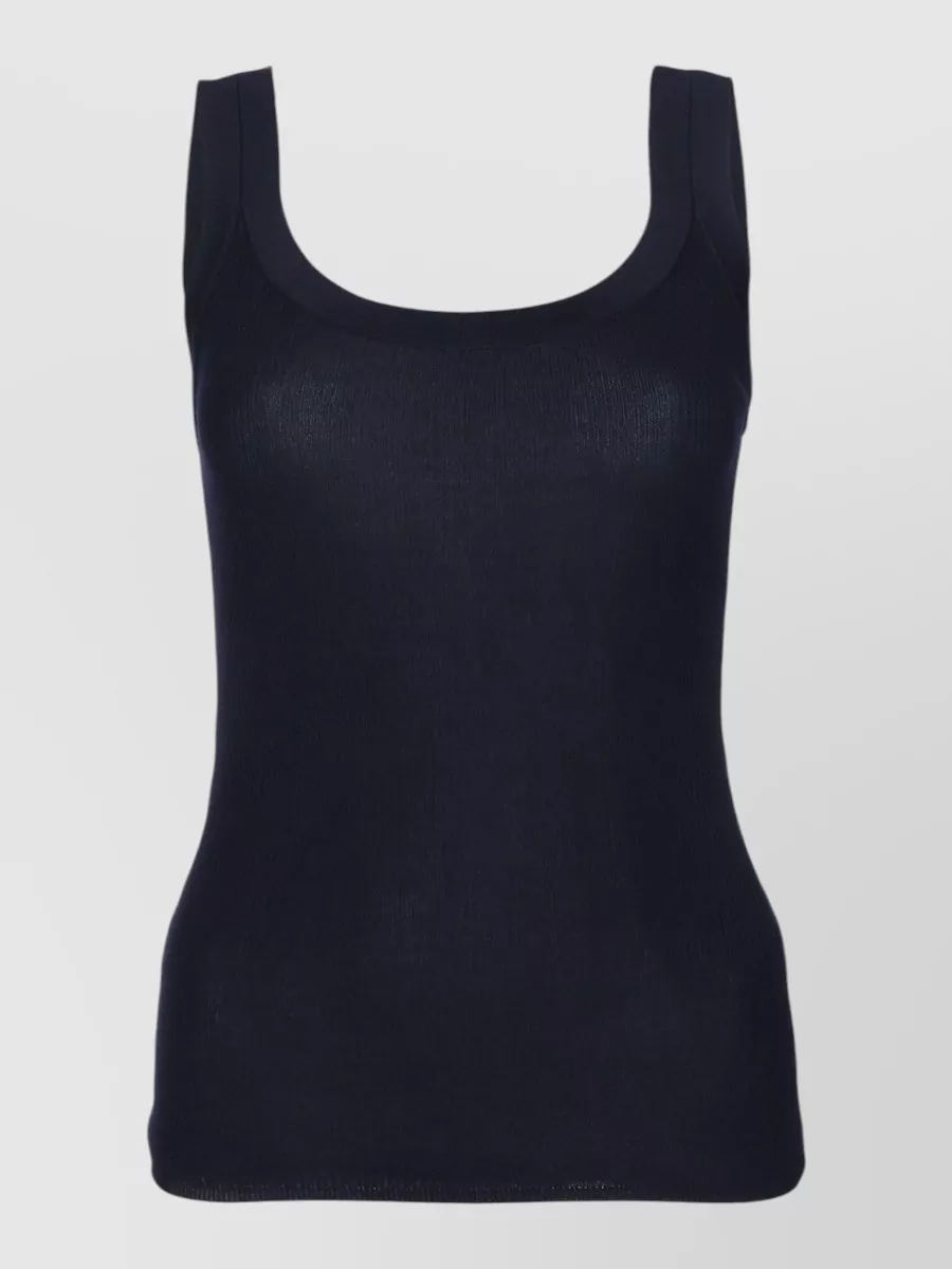 Elisabetta Franchi Ribbed tank top