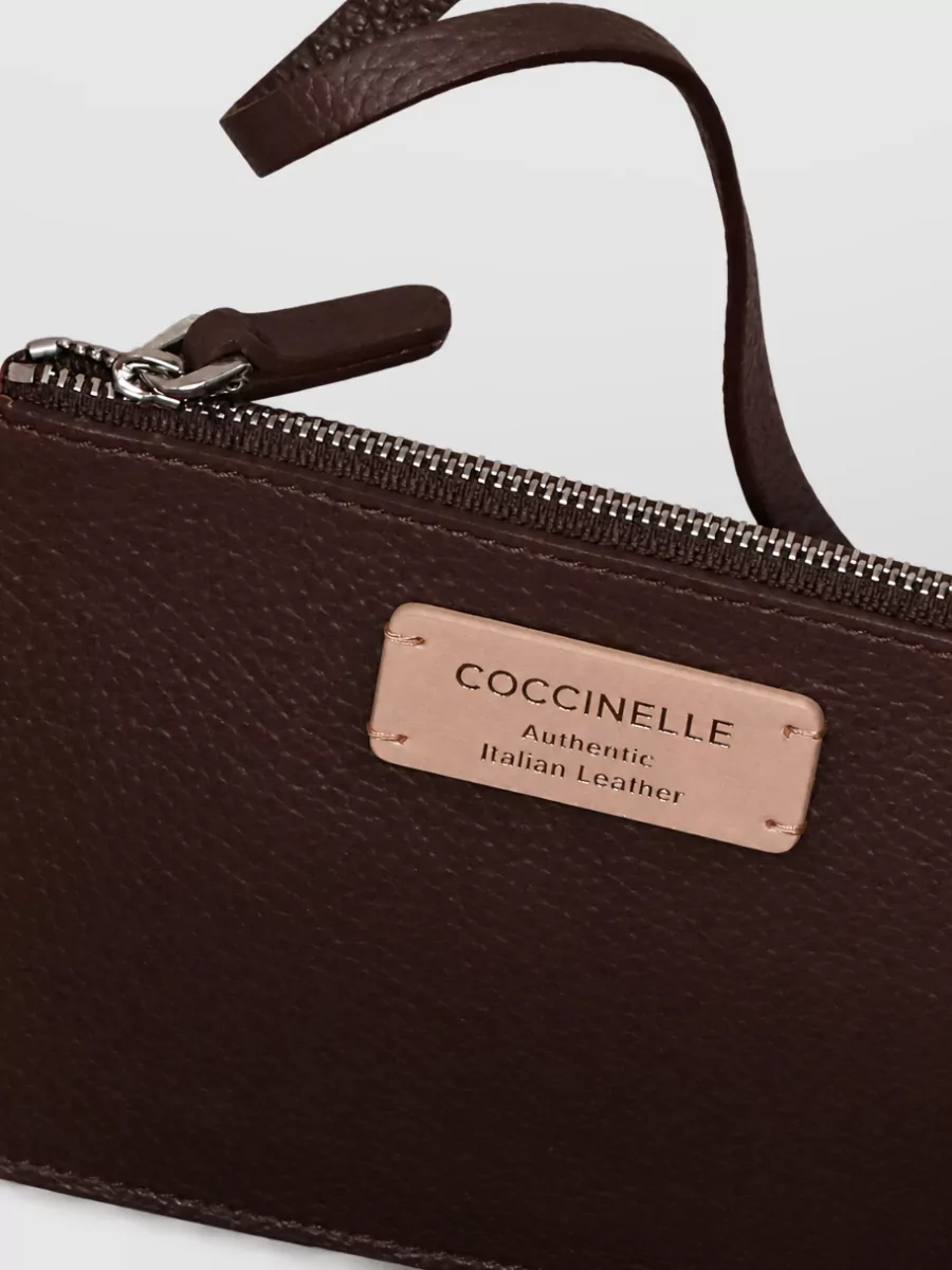 Coccinelle Suede Leather Tote Bag