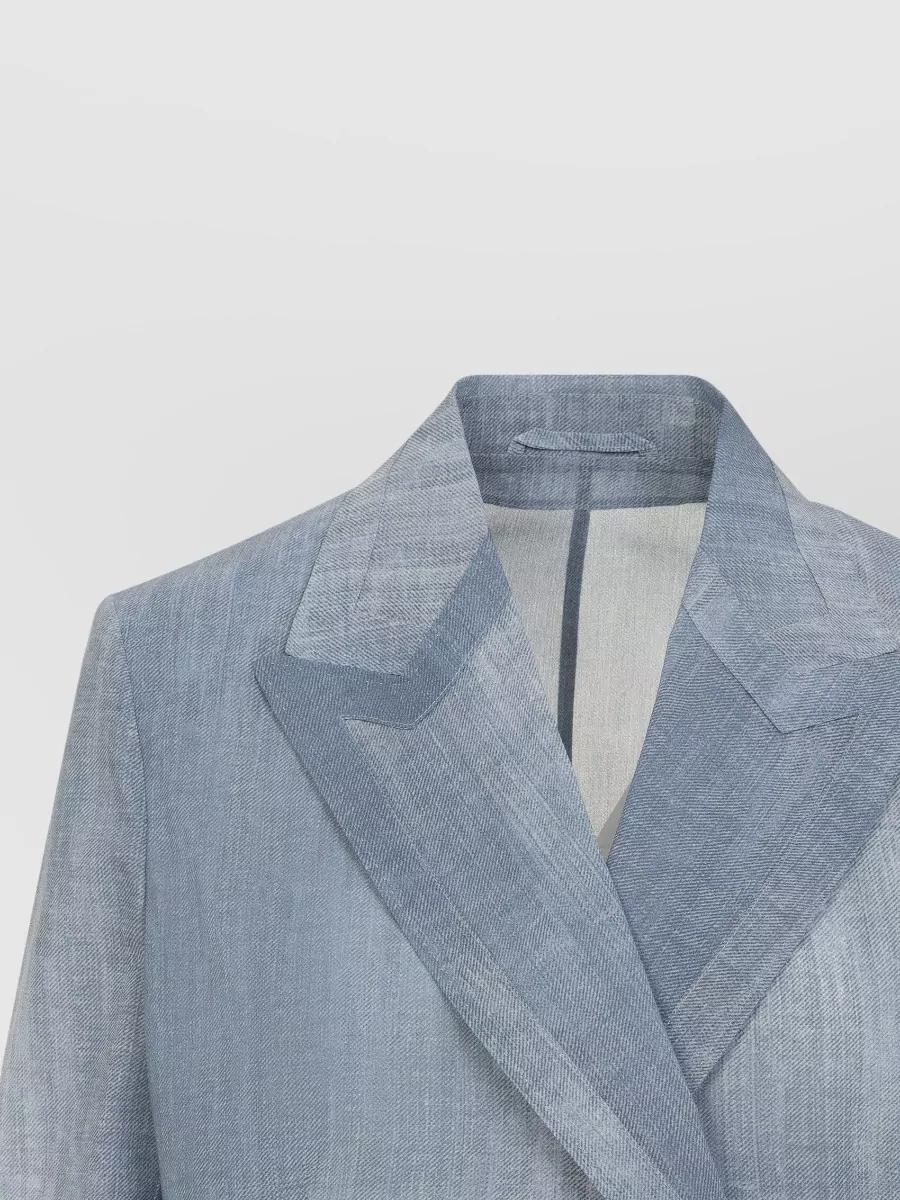 Ermanno Scervino Tailored Polyester Blazer Jacket Notch Lapel