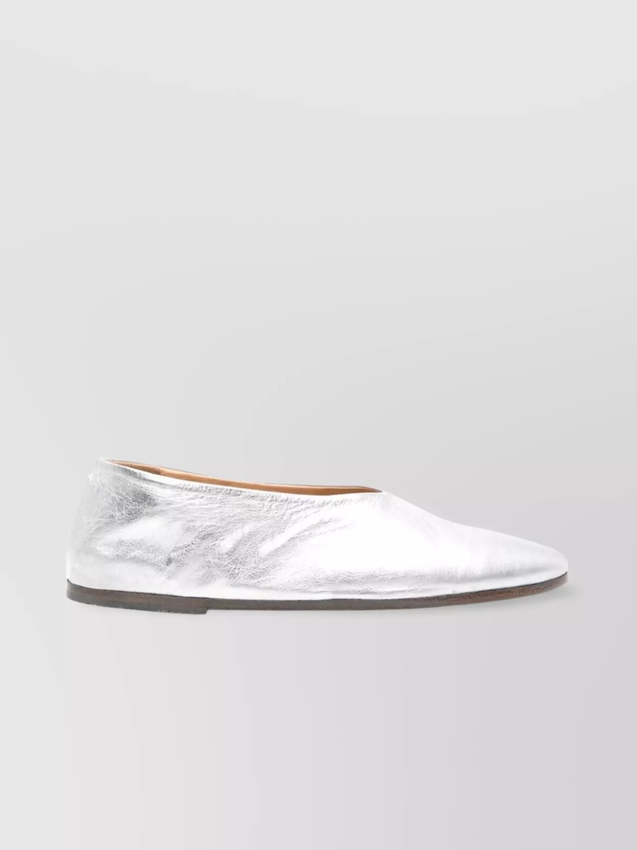 Marsell Metallic Flat Sole Ballerinas