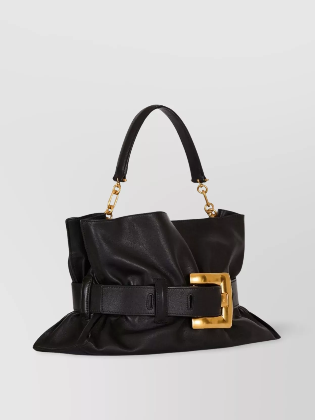 Balmain Buckle Chain Shoulder Bag