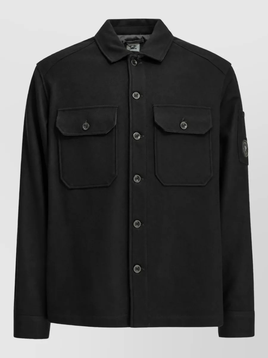 C.P. Company wool overshirt jacket