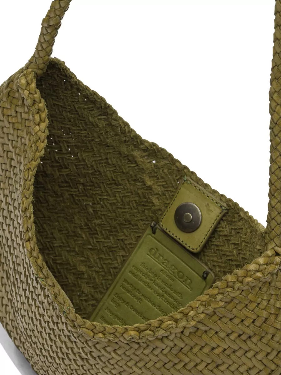 Dragon Diffusion Nova Luna Small Woven Shoulder Bag