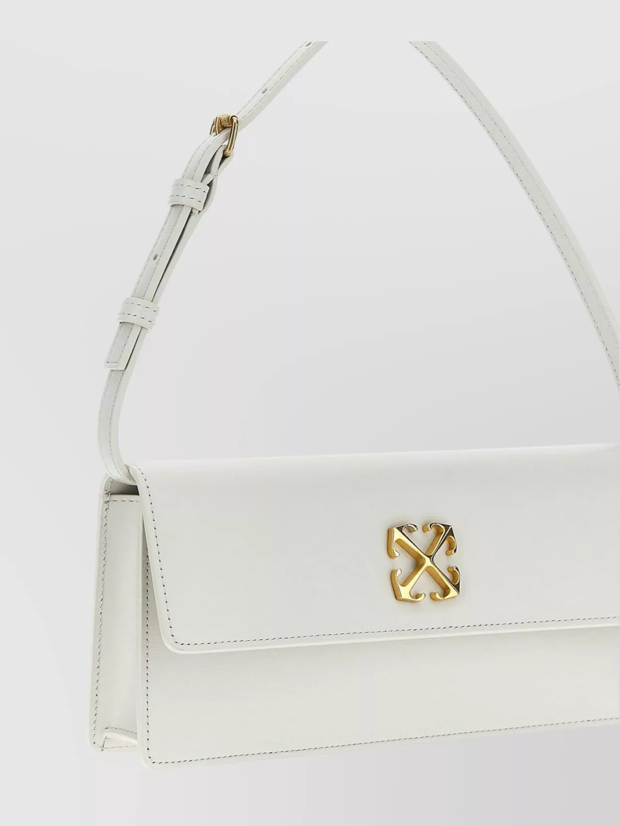 Off-White 'Rectangular Shape' Shoulder Bag With Adjustable Strap