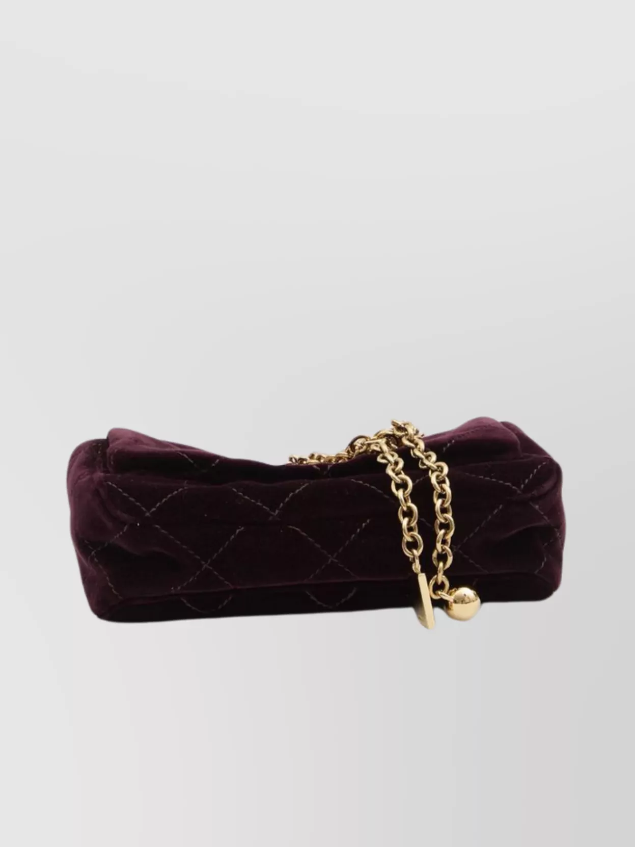 Chloé Velvet Quilted Heritage Shoulder Bag