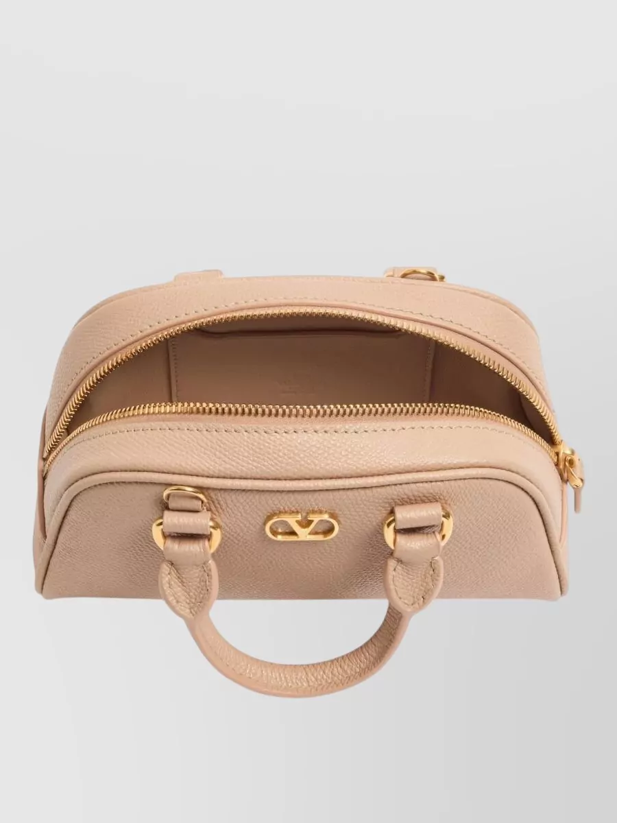 Valentino Garavani Vlogo Signature Mini Leather Shoulder Bag