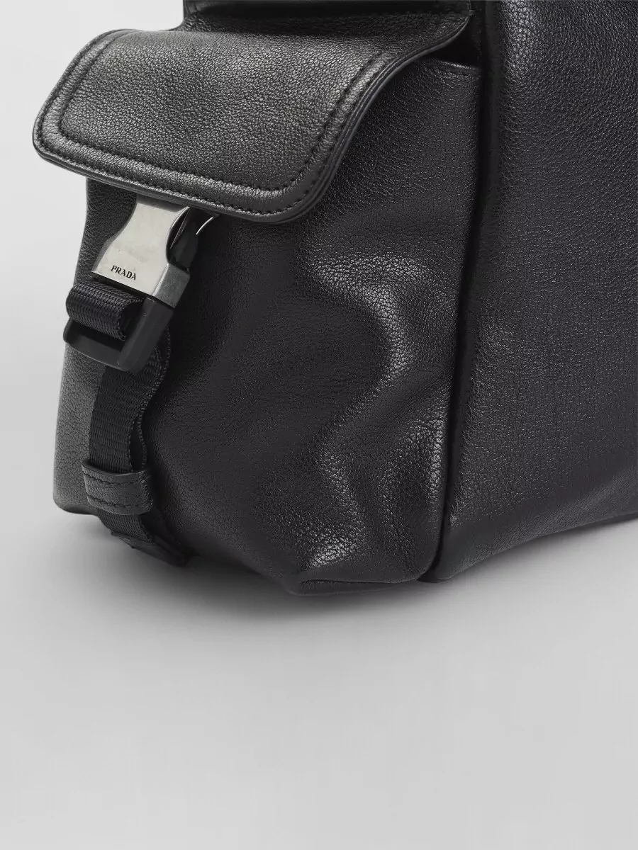 Prada Soft Small Leather Shoulder Bag