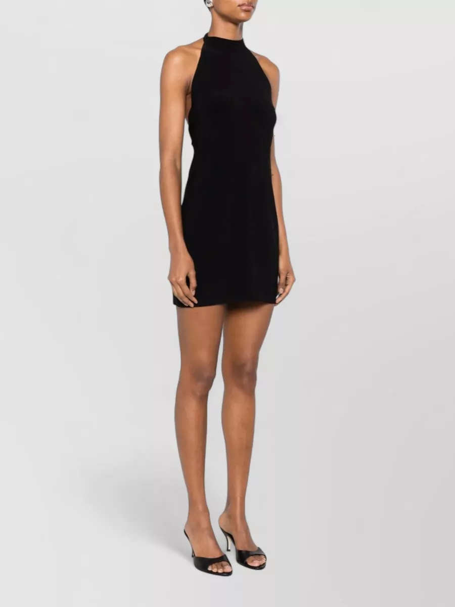 Norma Kamali Halterneck Mini Dress