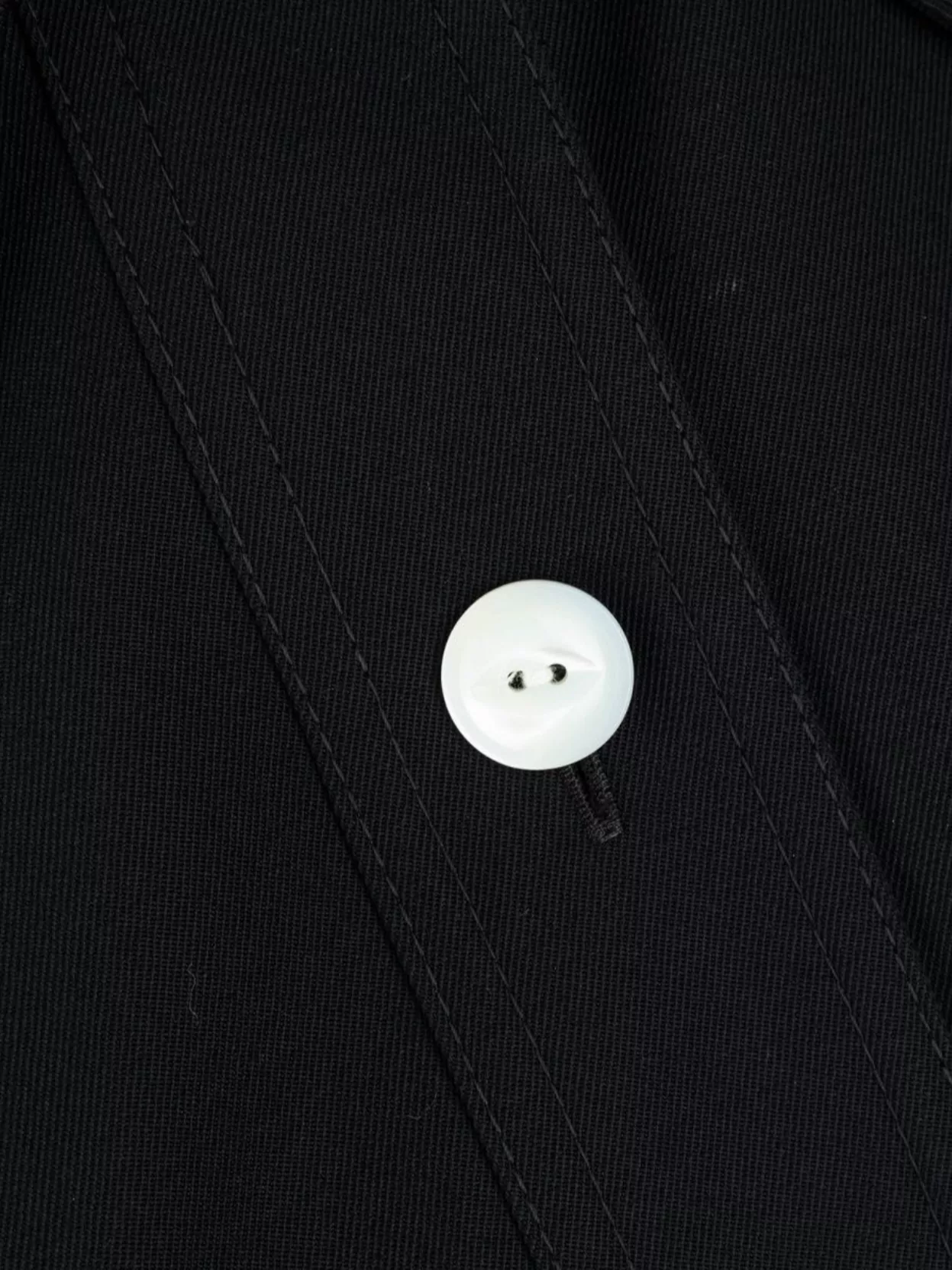 Prada Collared Front Pockets Long Sleeves Coat