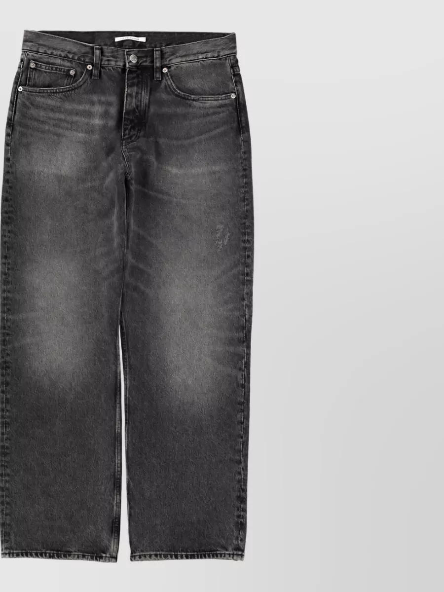 Sunflower denim loose-fit straight-leg jeans