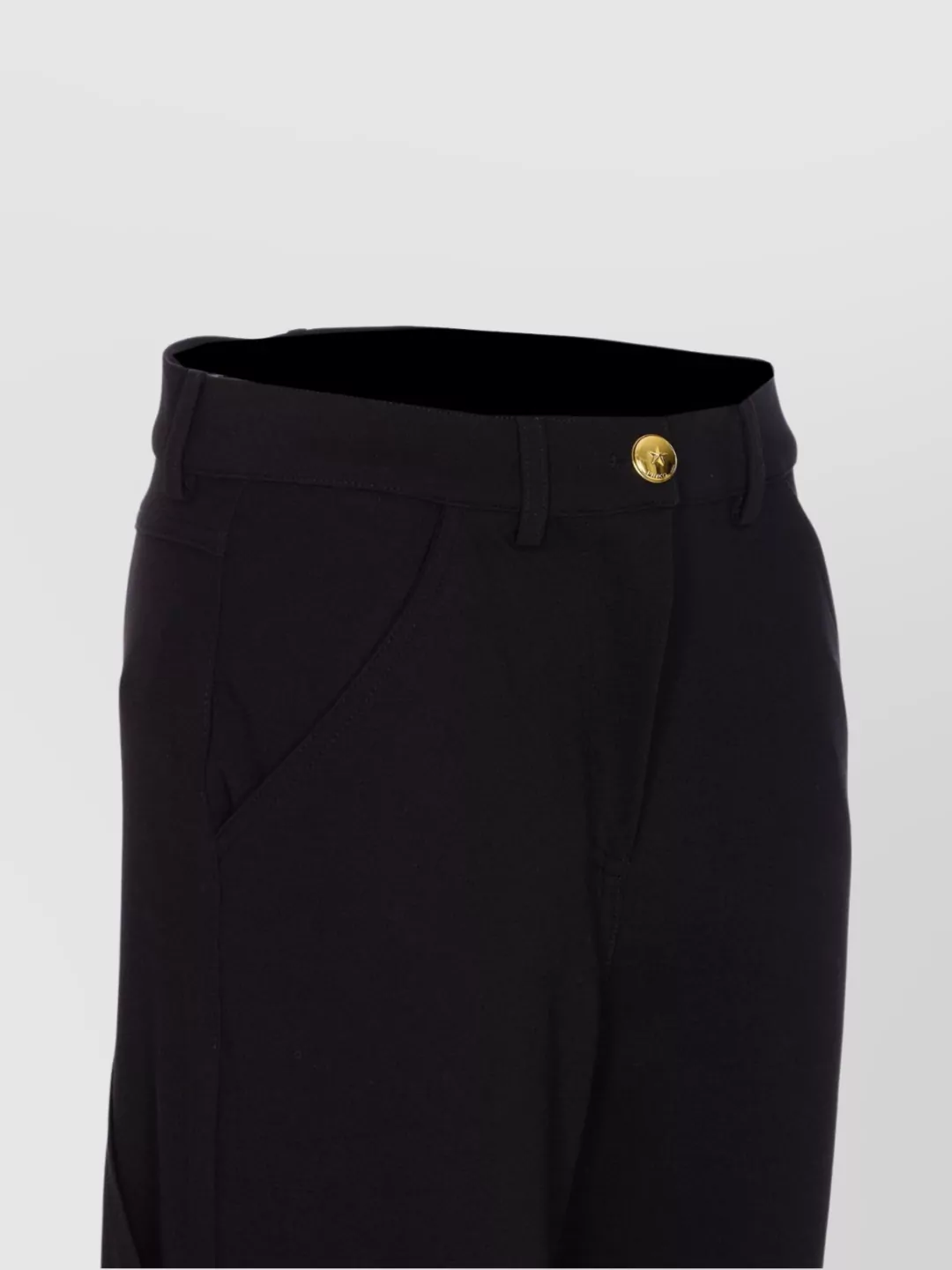 Pinko Baggy Trousers Cargo Pockets Drawstring Bottom