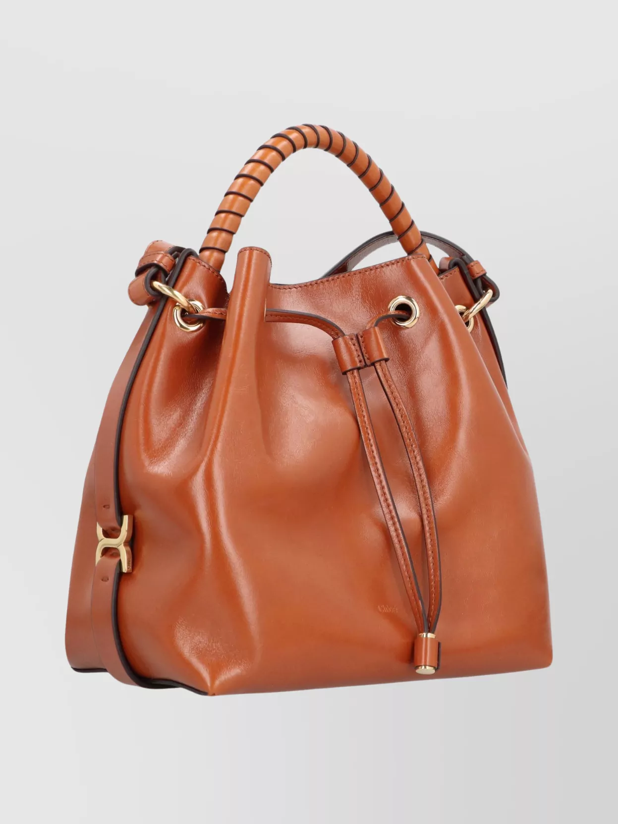 Chloé Leather Bucket Bag Marcie