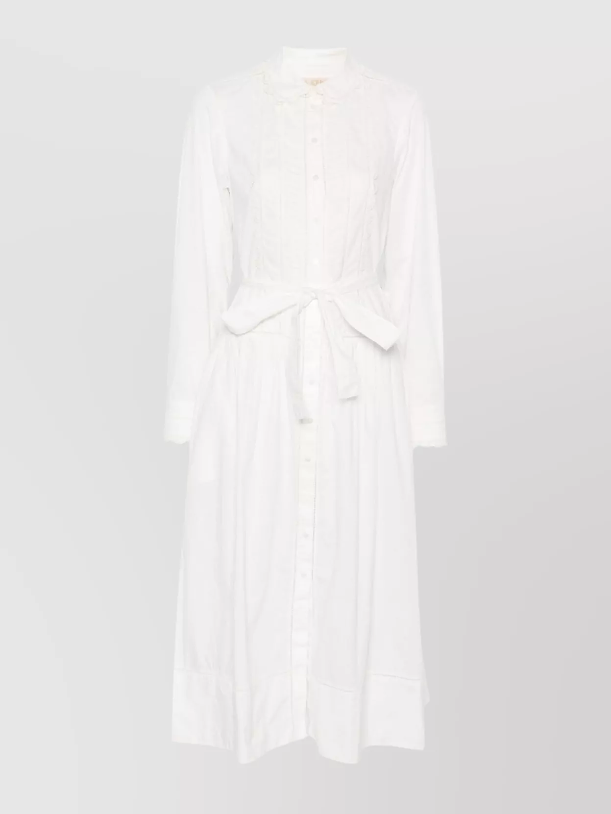 Ulla Johnson Ariane Dress With Belted Waist And Front Slit