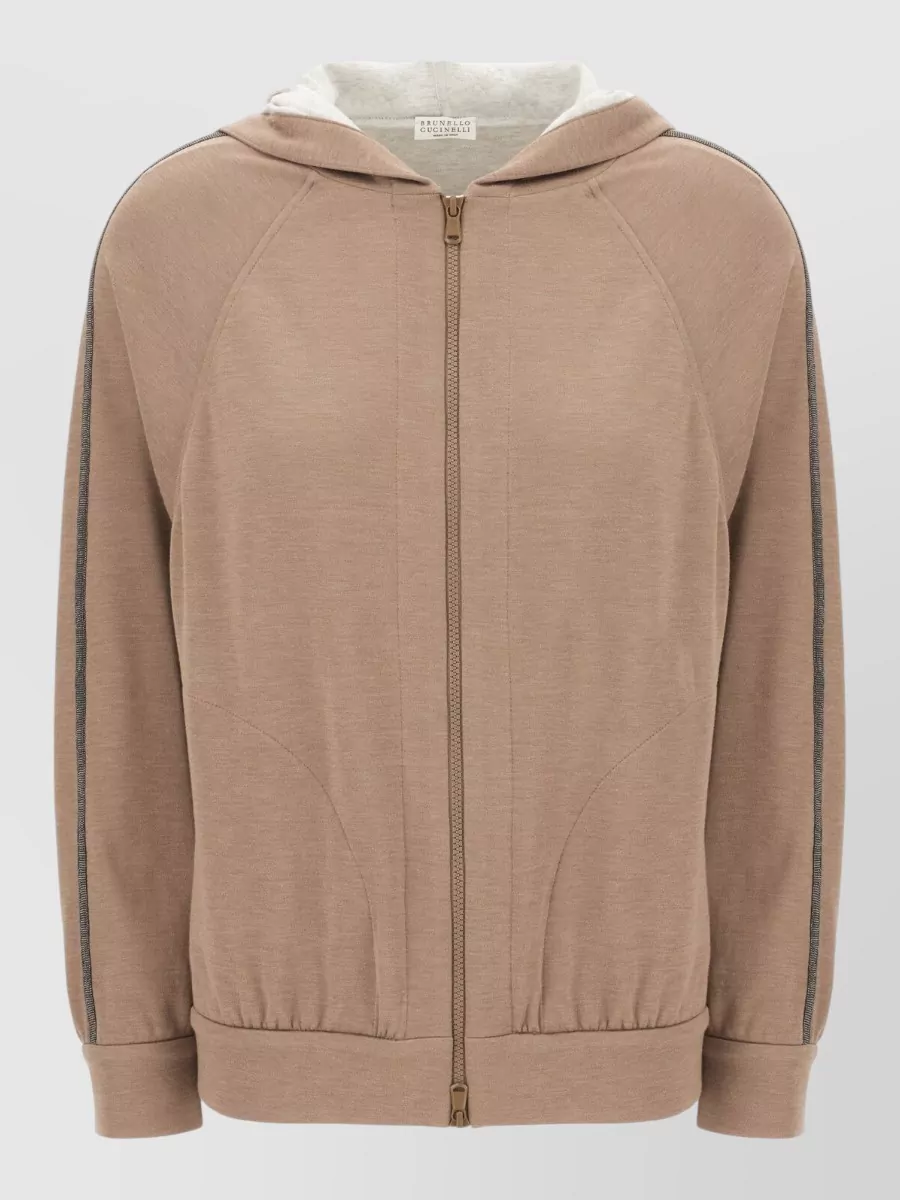 Brunello Cucinelli Silk Blend Sweatshirt