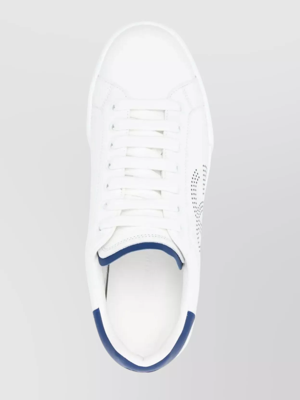 Dolce&Gabbana Calfskin Sneakers With Logo Heel Counter