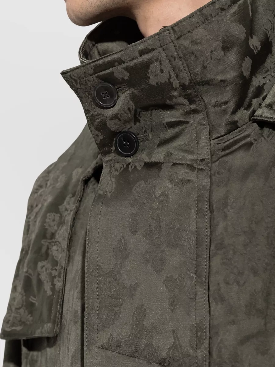 Dries Van Noten Linen-Blend Coat