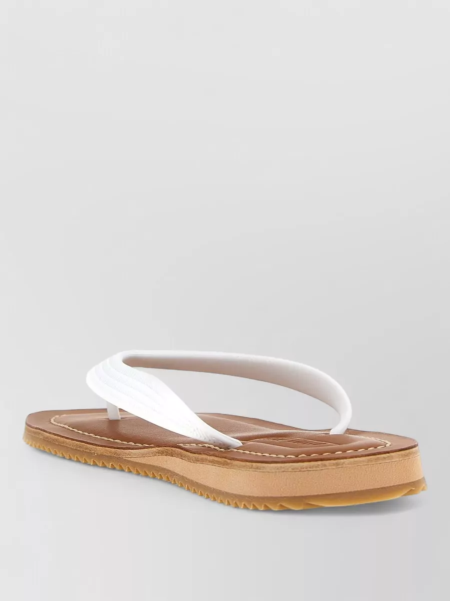Miu Miu Padded Thong Sandals
