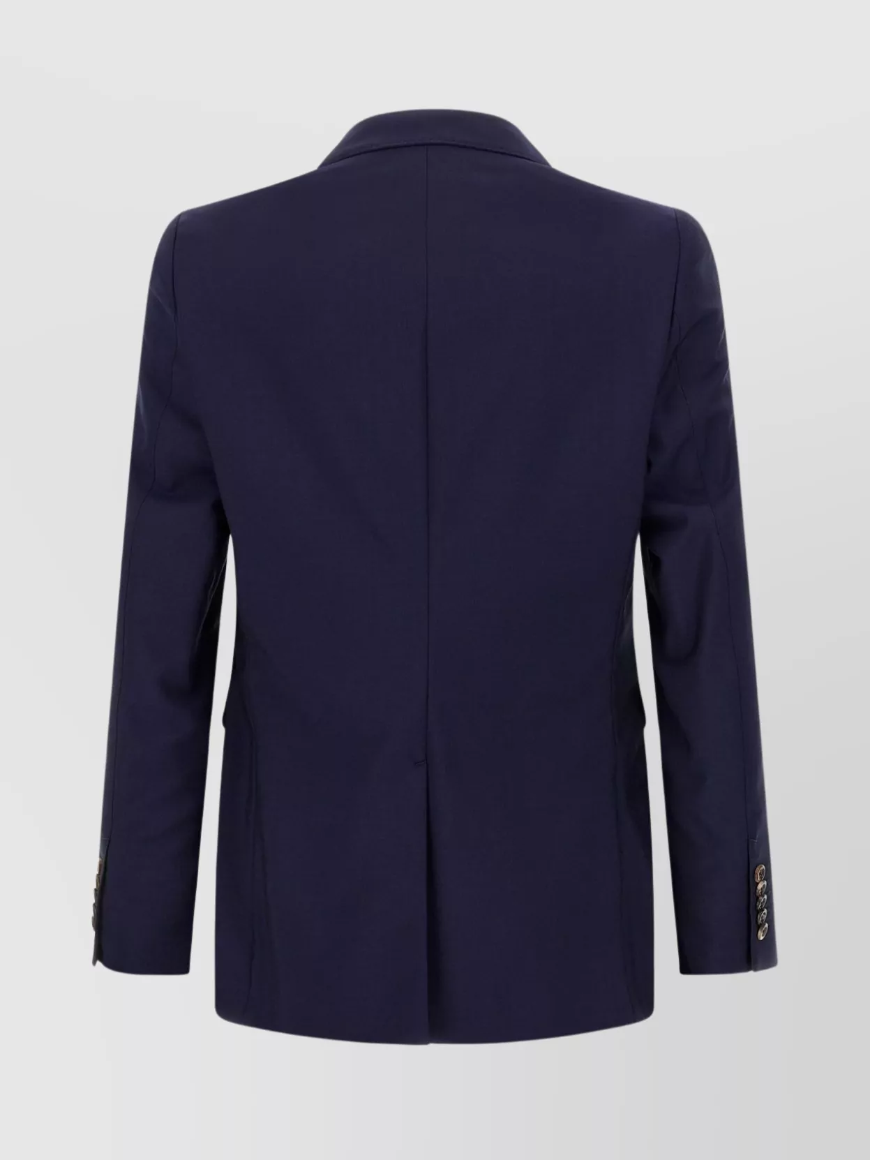 Gucci Tailored Blazer With Front Pockets And Notch Lapel In Blue