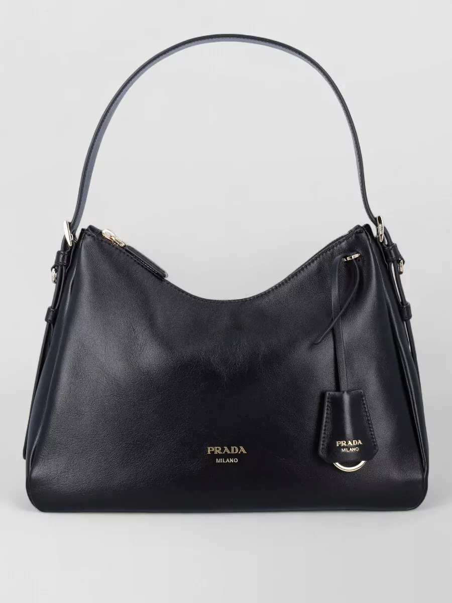 Prada aimée leather shoulder bag