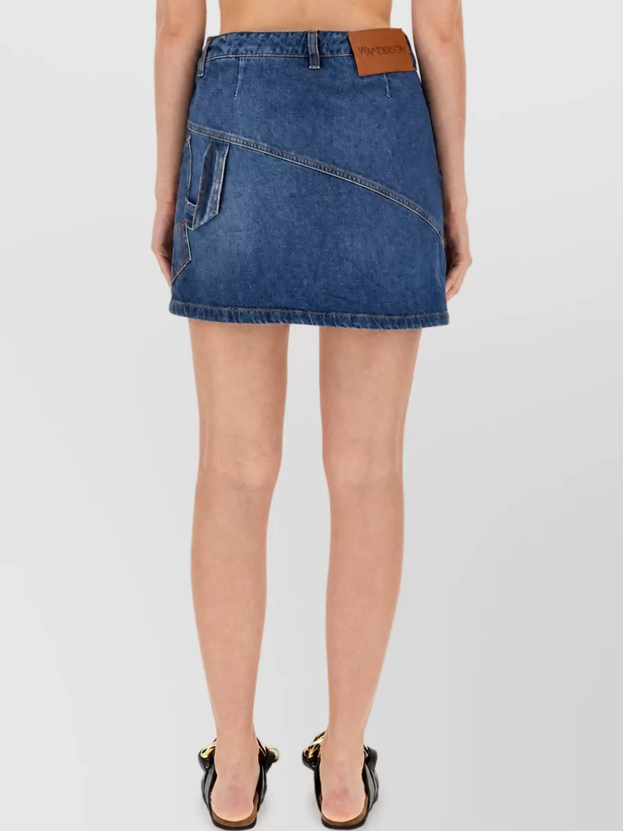 Jw Anderson Denim Mini Skirt