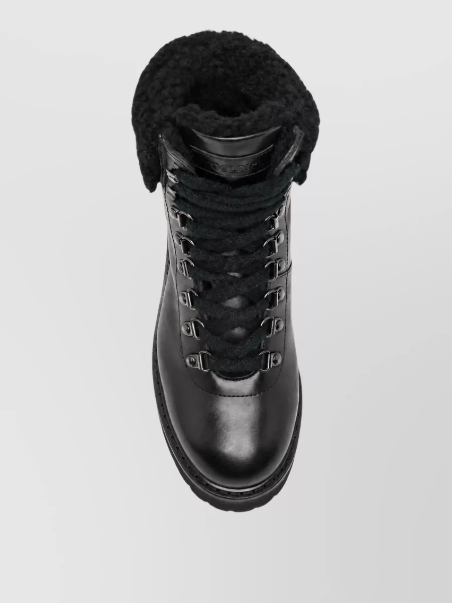 Woolrich Leather Hiking Lace-Up Boots