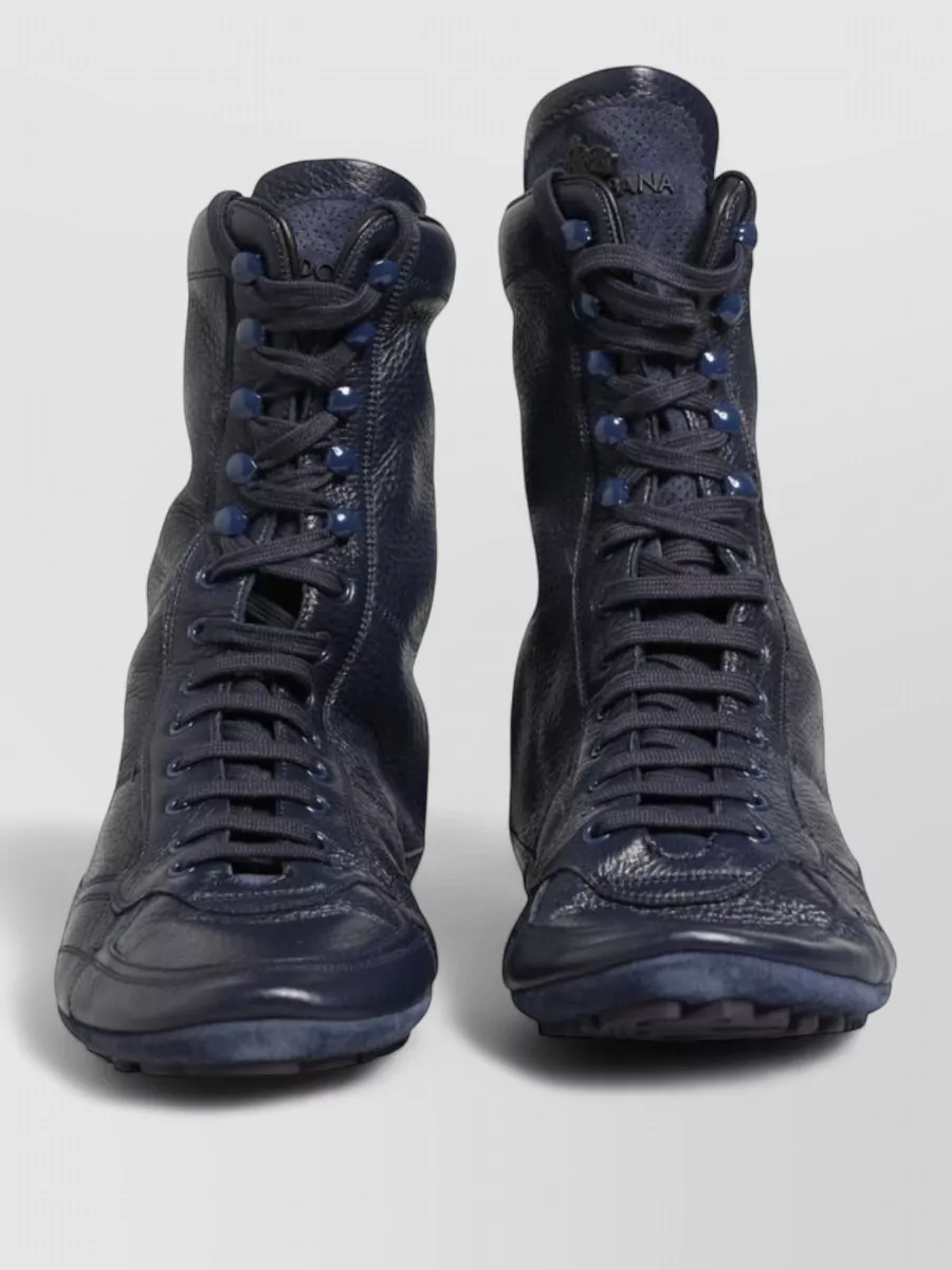 Dolce&Gabbana leather mid calf boots