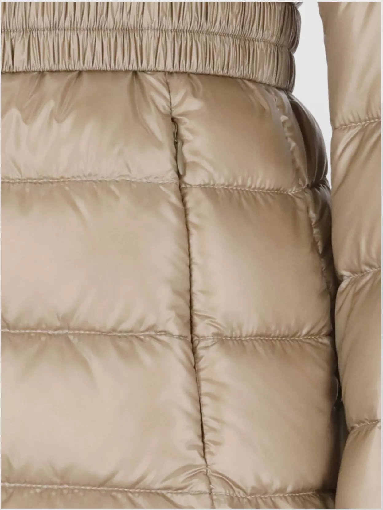 Herno Padded Quilted Down Jacket With Fur Trim In Brown