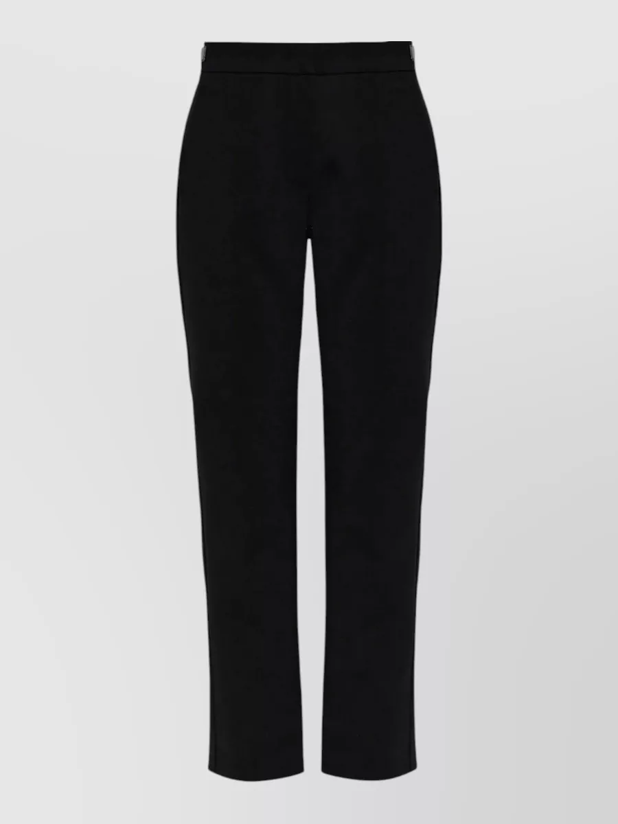 Max Mara wool slim-fit high-rise tailored trousers