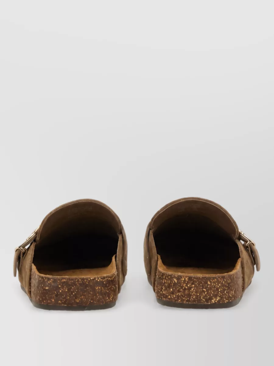 Tory Burch Leather Mellow Mules
