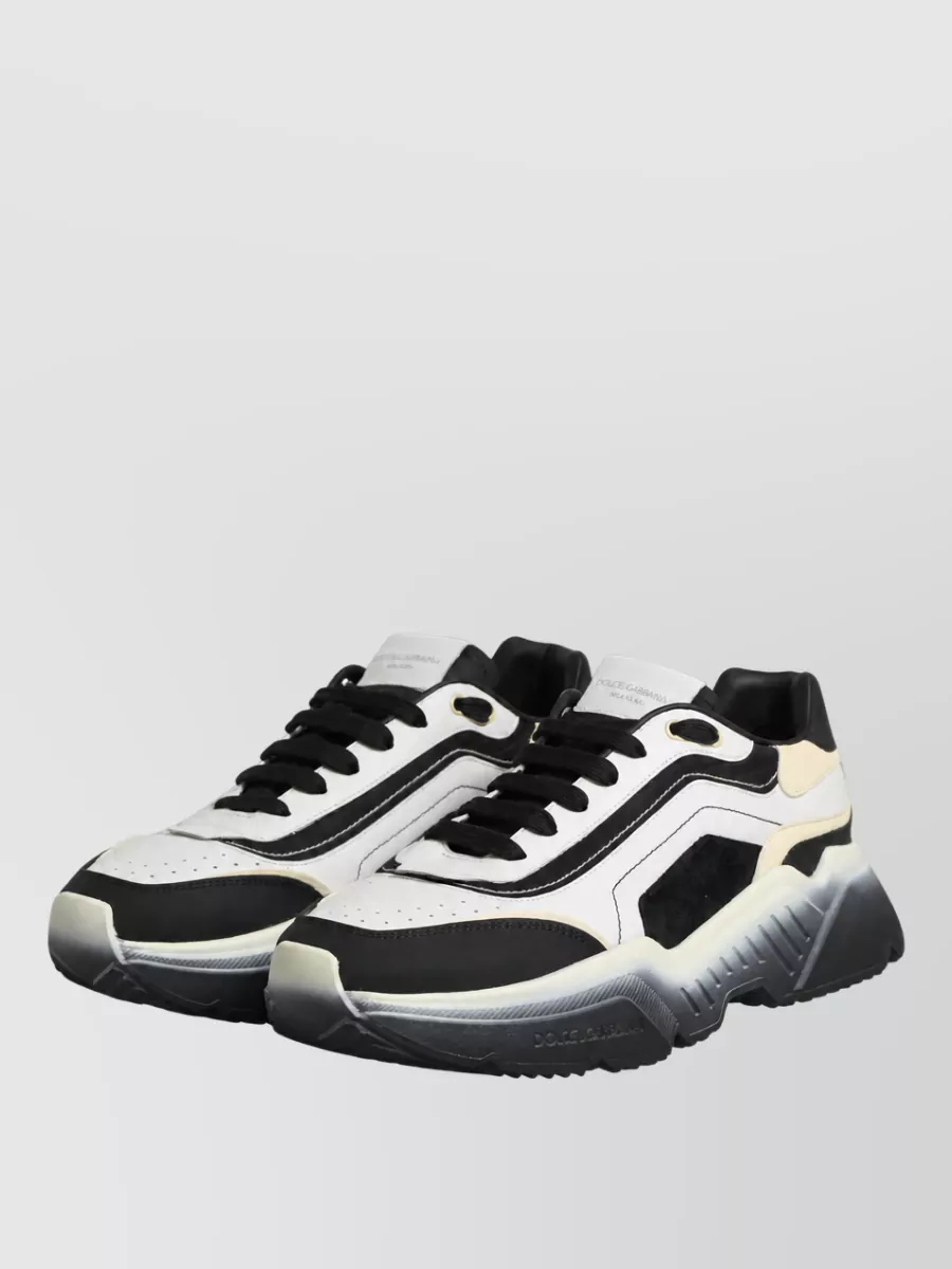 Dolce&Gabbana Leather Low-Top Sneakers