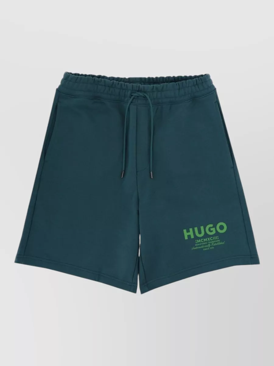Hugo logo swim shorts