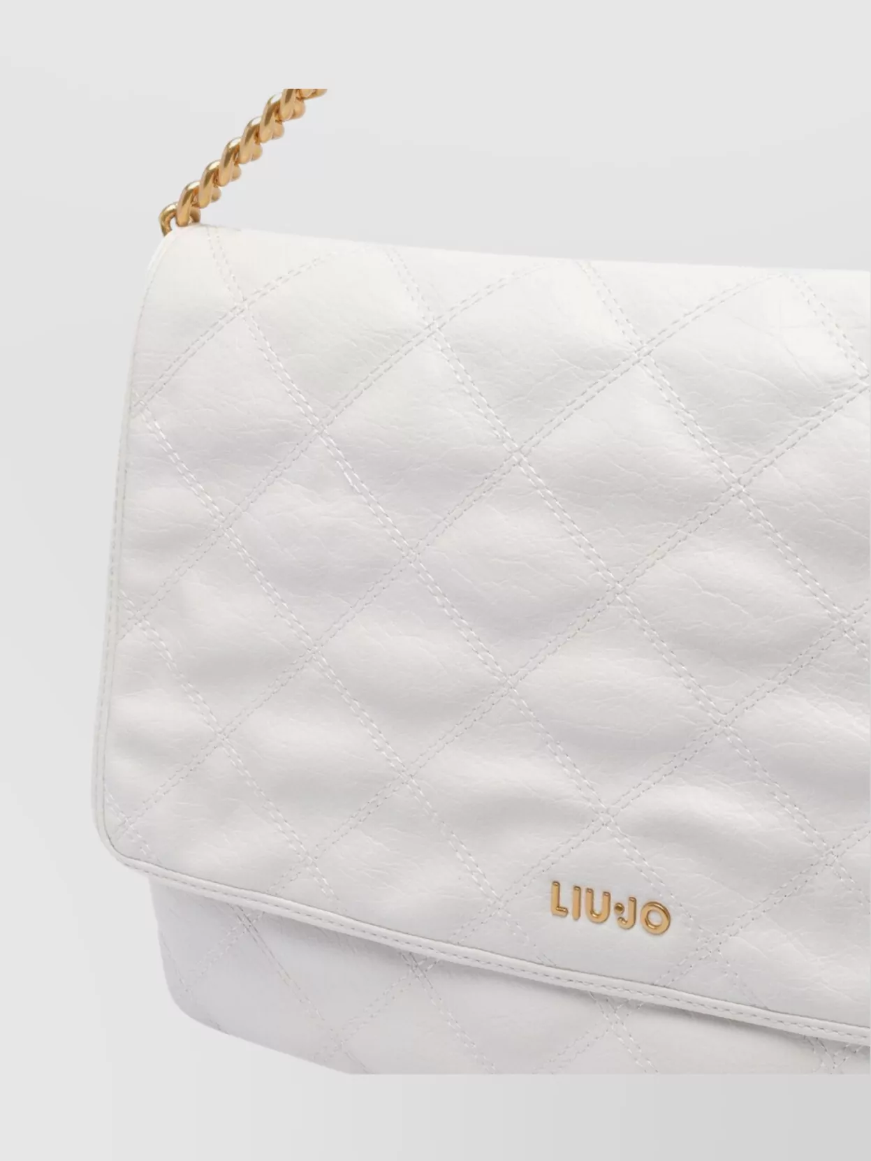 Liu Jo Logo Quilted Chain Shoulder Bag
