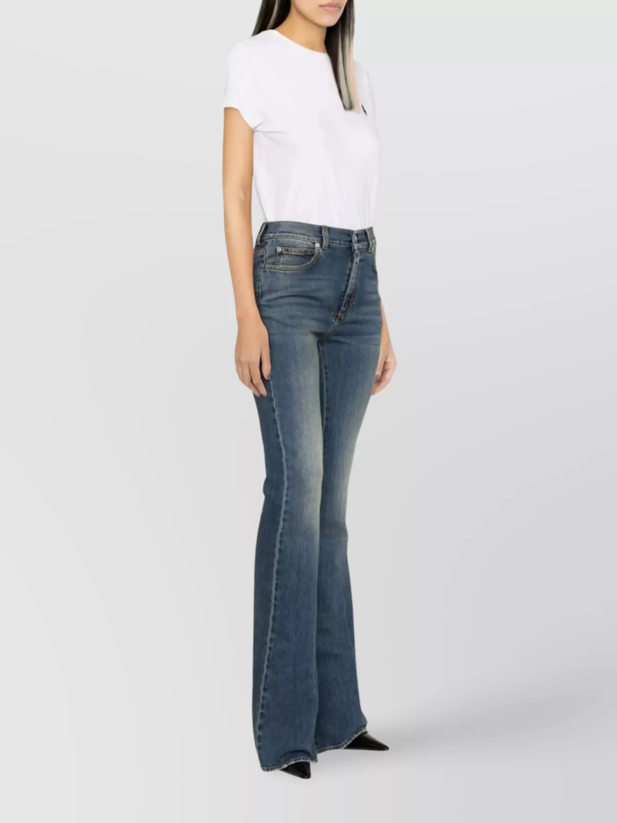 Ralph Lauren Pony-embroidered Crew Neck T-shirt In White