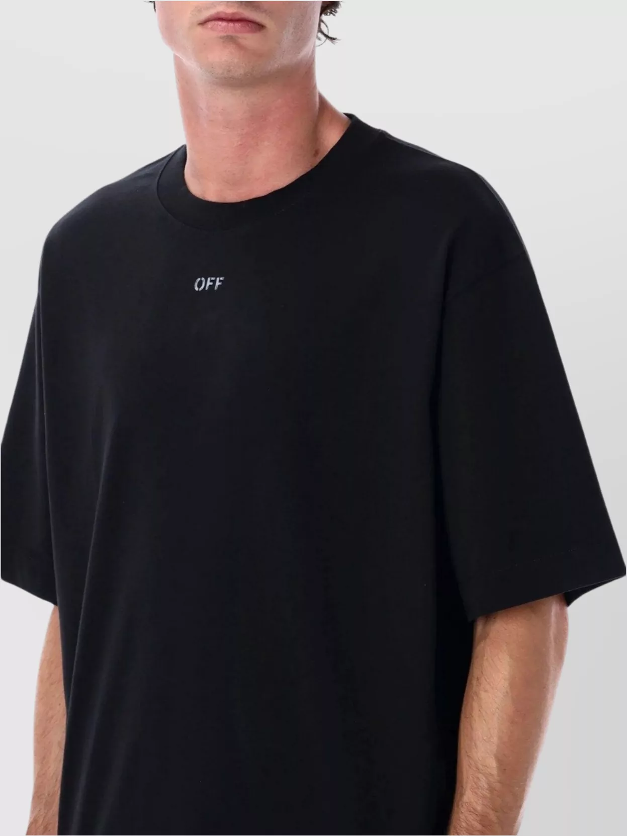 Off-White Arrow Graphic Boxy Short Sleeve T-Shirt