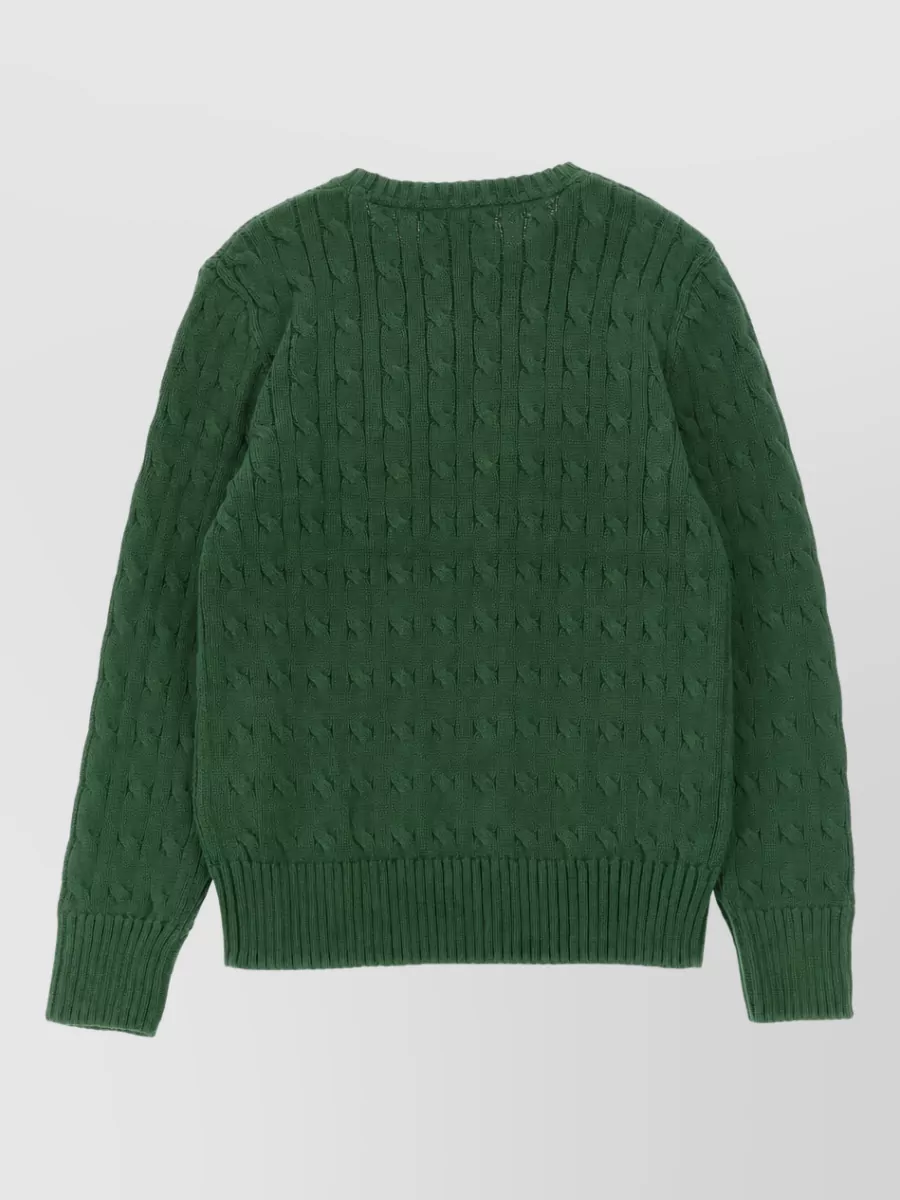 Polo Ralph Lauren Cable-Knit Cotton Sweater