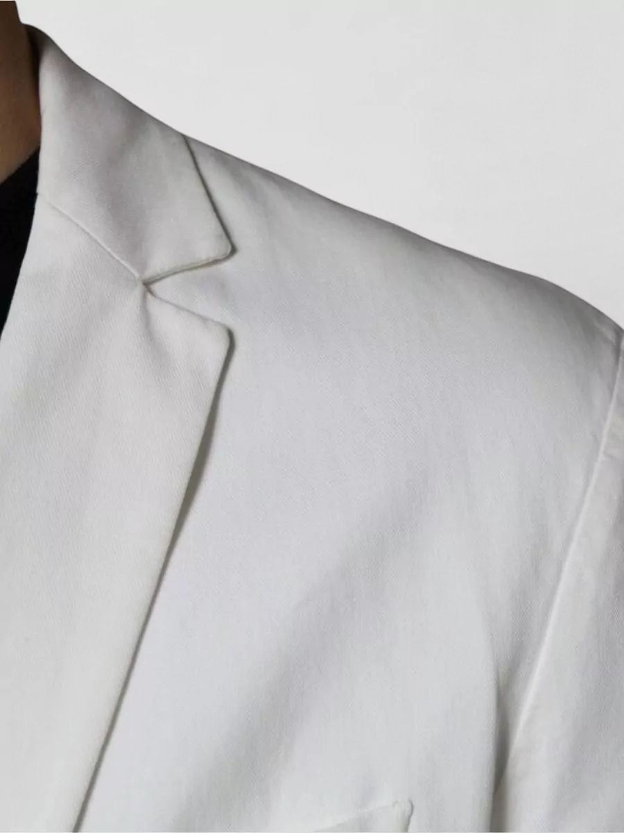 Dondup Cotton Single Breasted One Button Blazer
