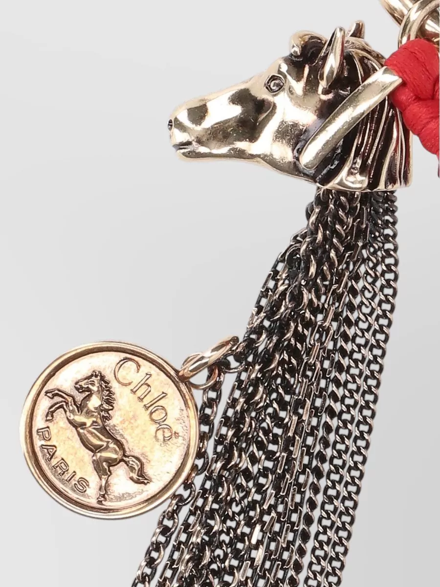 Chloé Keyring Set Horse Head Coin Horseshoe