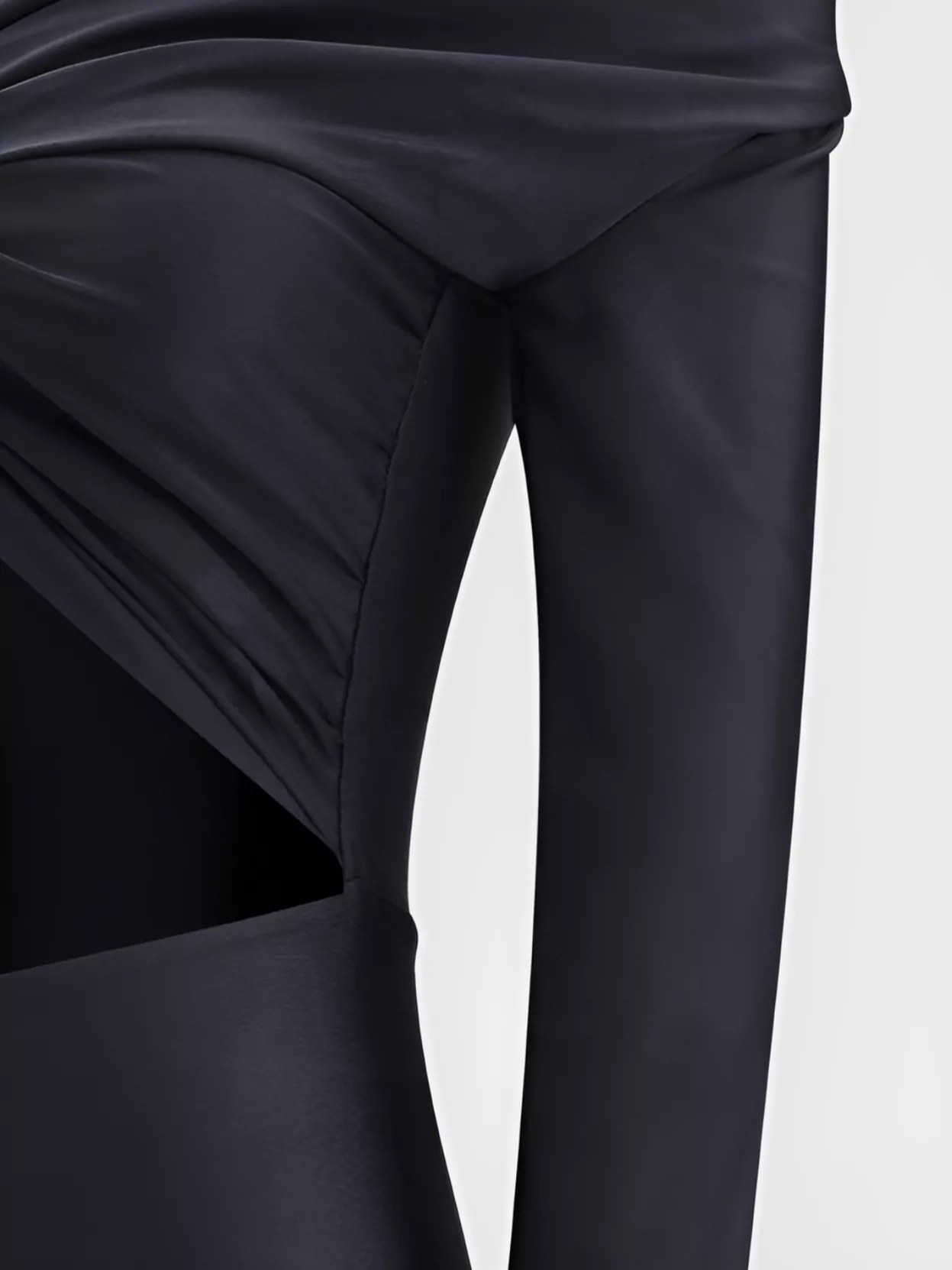 The Andamane Kendall Jumpsuit With Draping And Cut-Out Detail