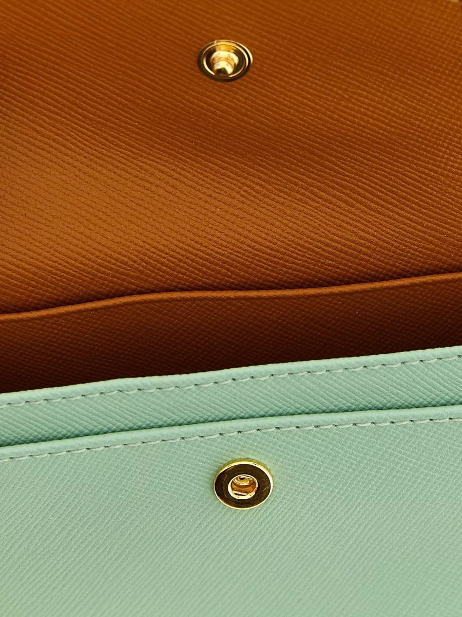 Marni Logo Business Card Holder Snap Button