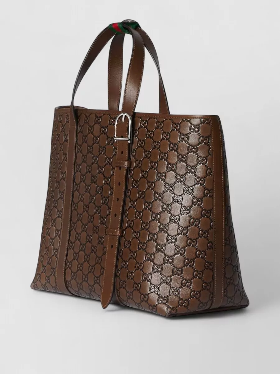 Gucci Leather Tote Bag