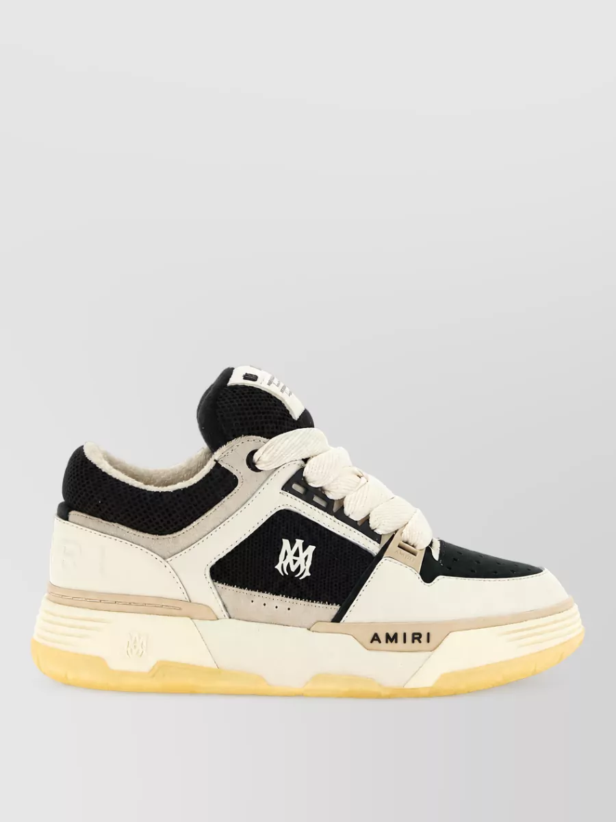 Amiri Two-Tone Low-Top Sneakers