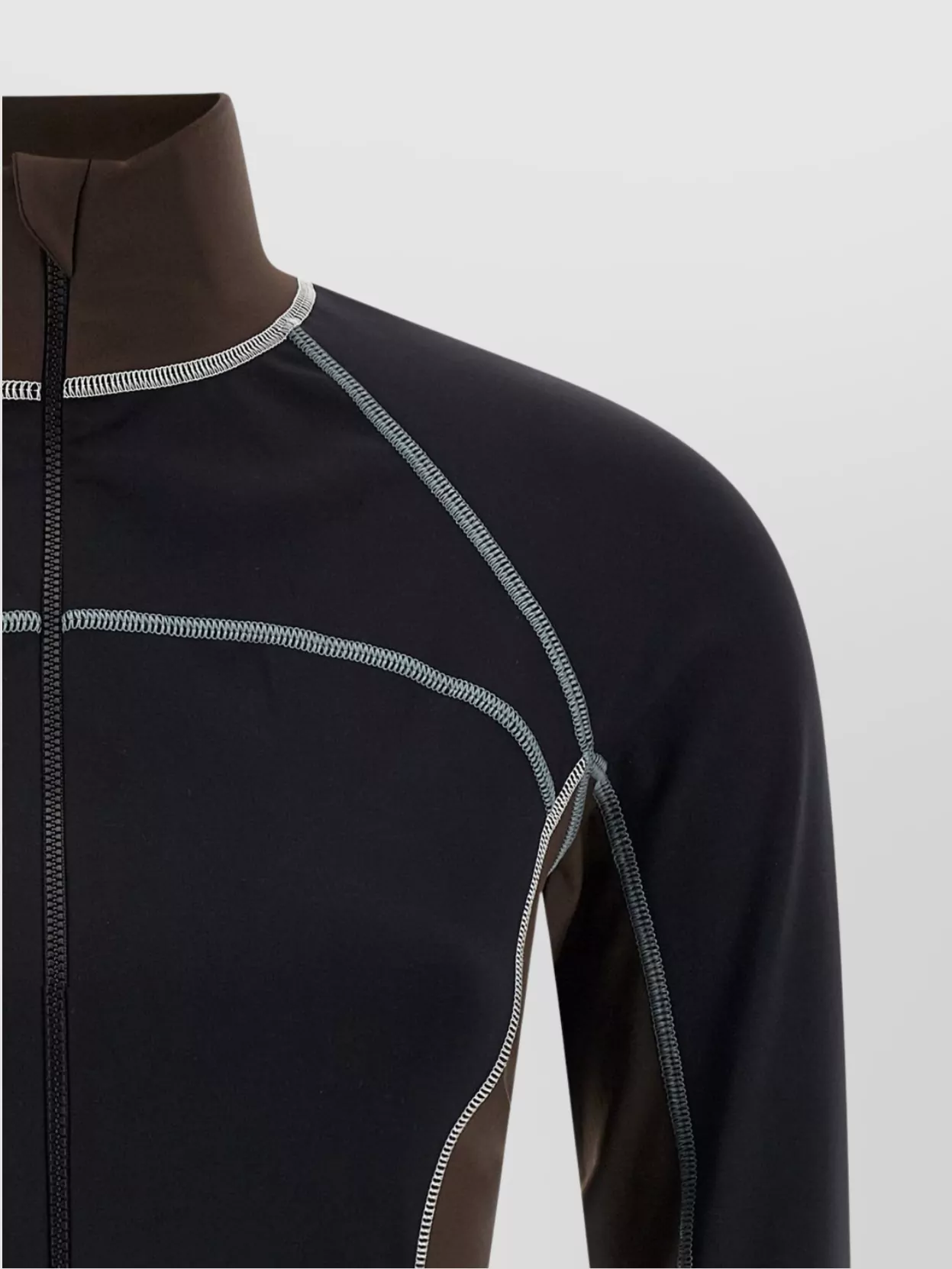 Fendi Long Sleeve Top High Collar