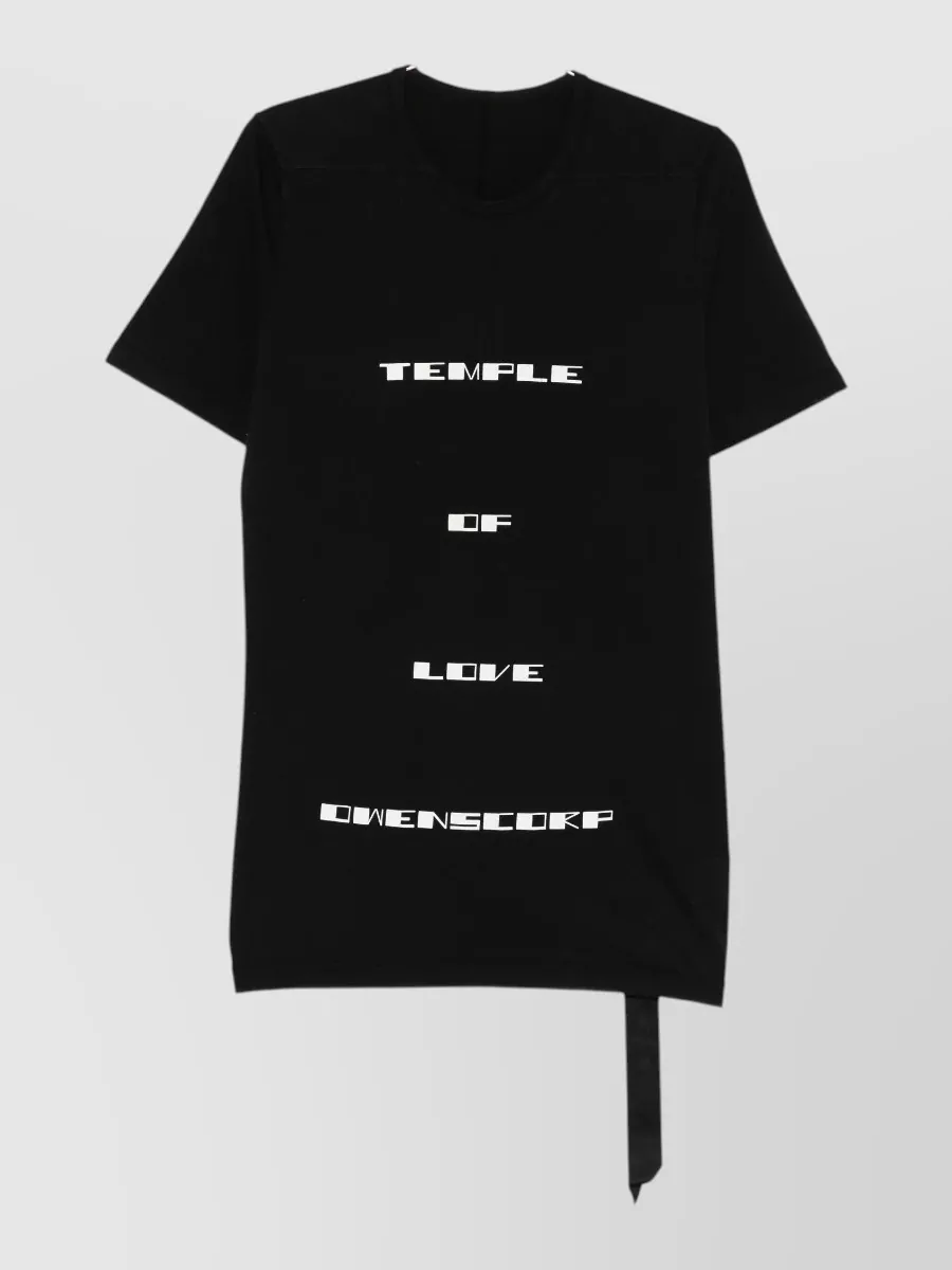 Rick Owens Drkshdw cotton printed short-sleeve t-shirt