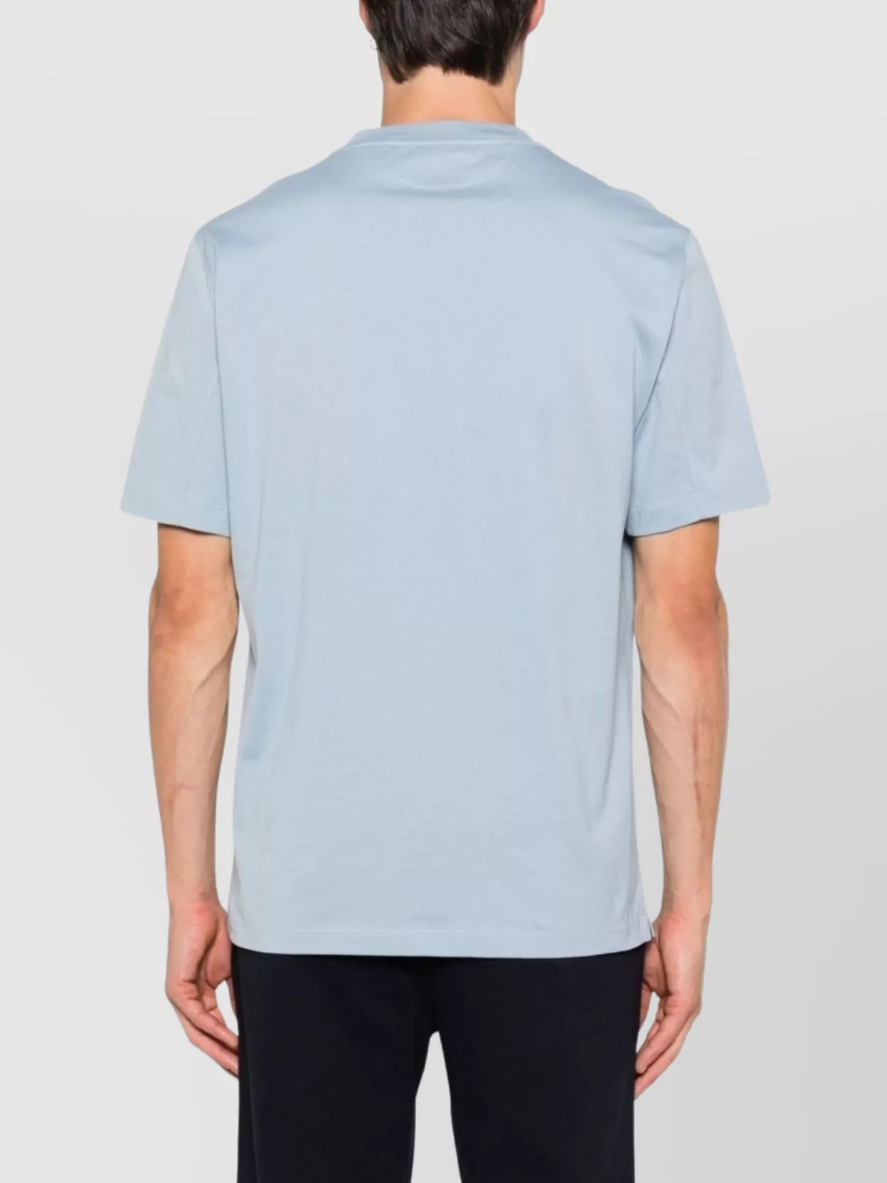 Brunello Cucinelli Cotton Crew Neck T-Shirt With Embroidered Detail